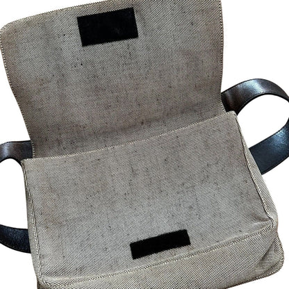 Prada Canvas & Leather Belt Bag