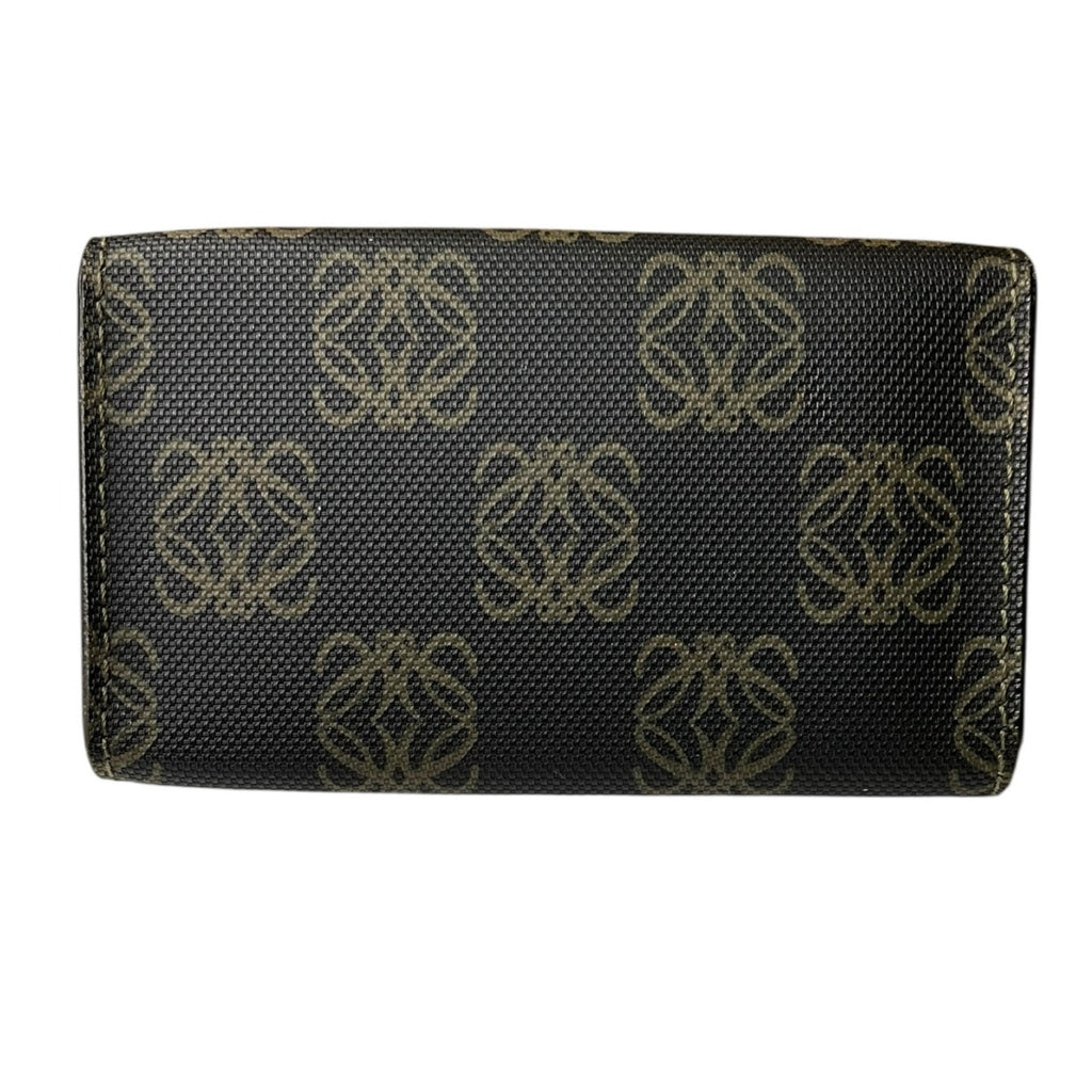 Loewe Black/Silver Anagram 6 Ring Keyholder