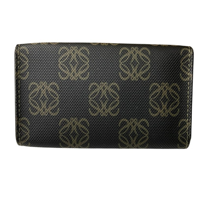Loewe Black/Silver Anagram 6 Ring Keyholder