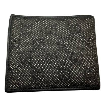 Gucci Black GG Bifold Wallet
