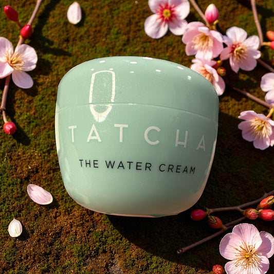 Tatcha The Water Cream - Elegant Mint Green Moisturizer 10 ml travel size