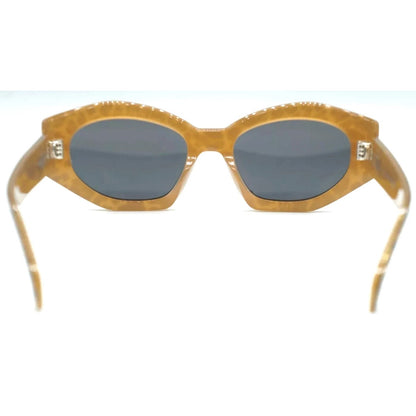 Celine Animal Print Triomphe Cat Eye Sunglasses