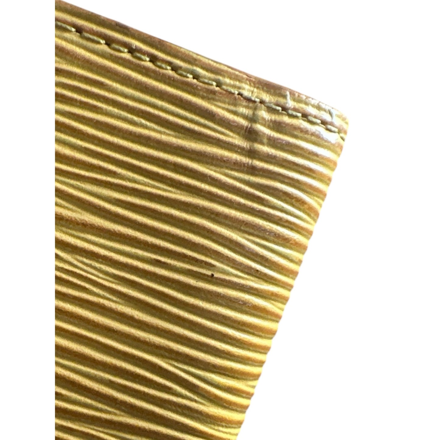 Louis Vuitton Yellow Agenda Wallet