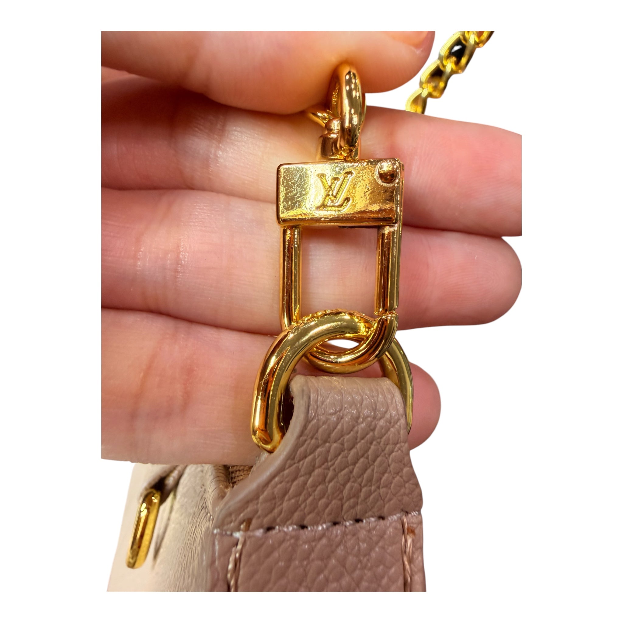 Luxury Monogram Mini Shoulder Bag with Two Interchangeable Straps