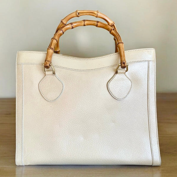 Gucci Diana Bamboo Tote Bag - Clairely Amazing