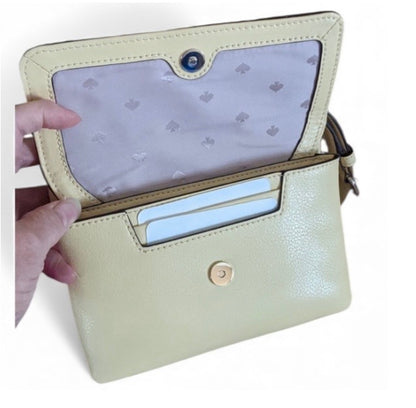 kate spade new york Greene Street Karlee Leather Crossbody Butter