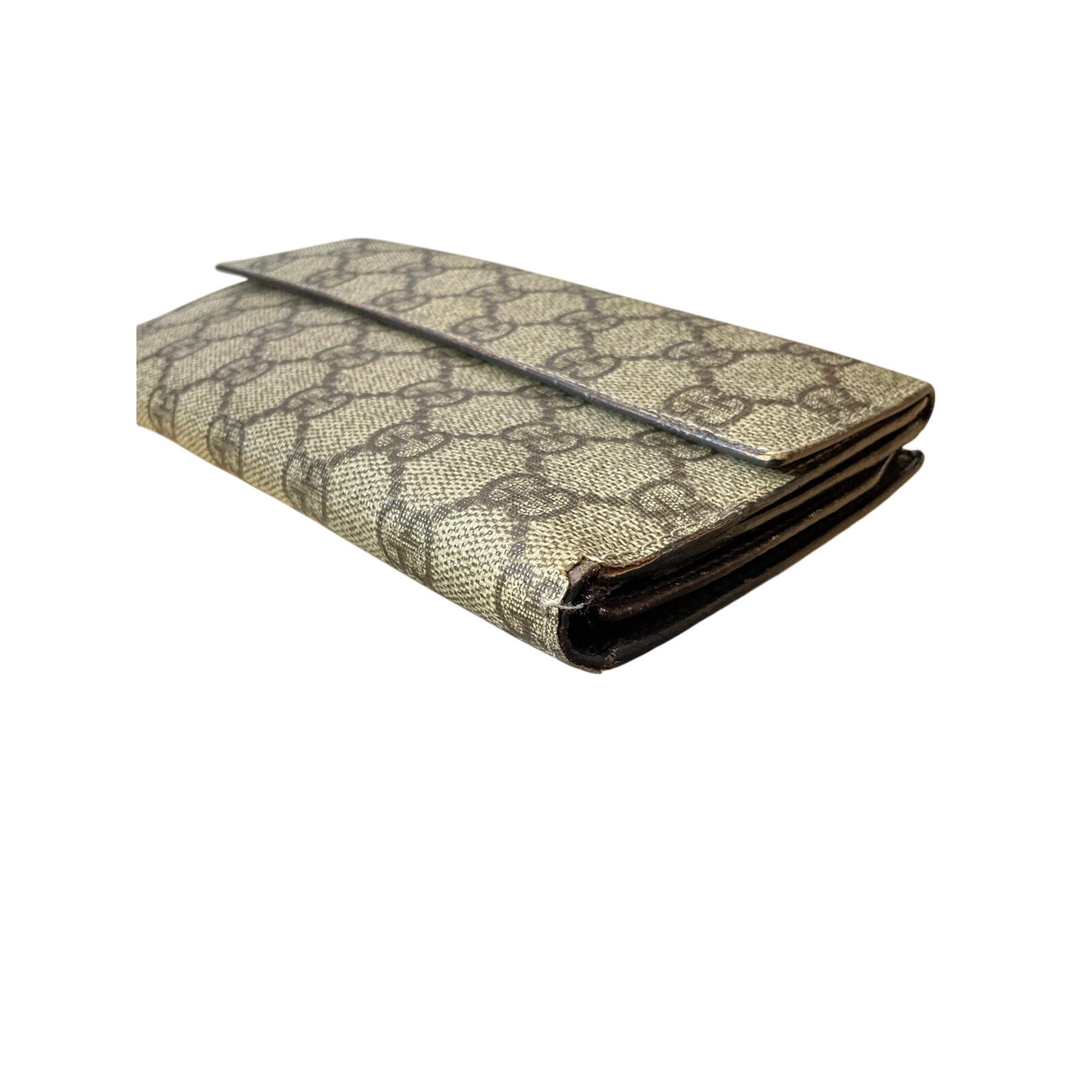Authentic GUCCI Vintage GG Supreme Continental Wallet