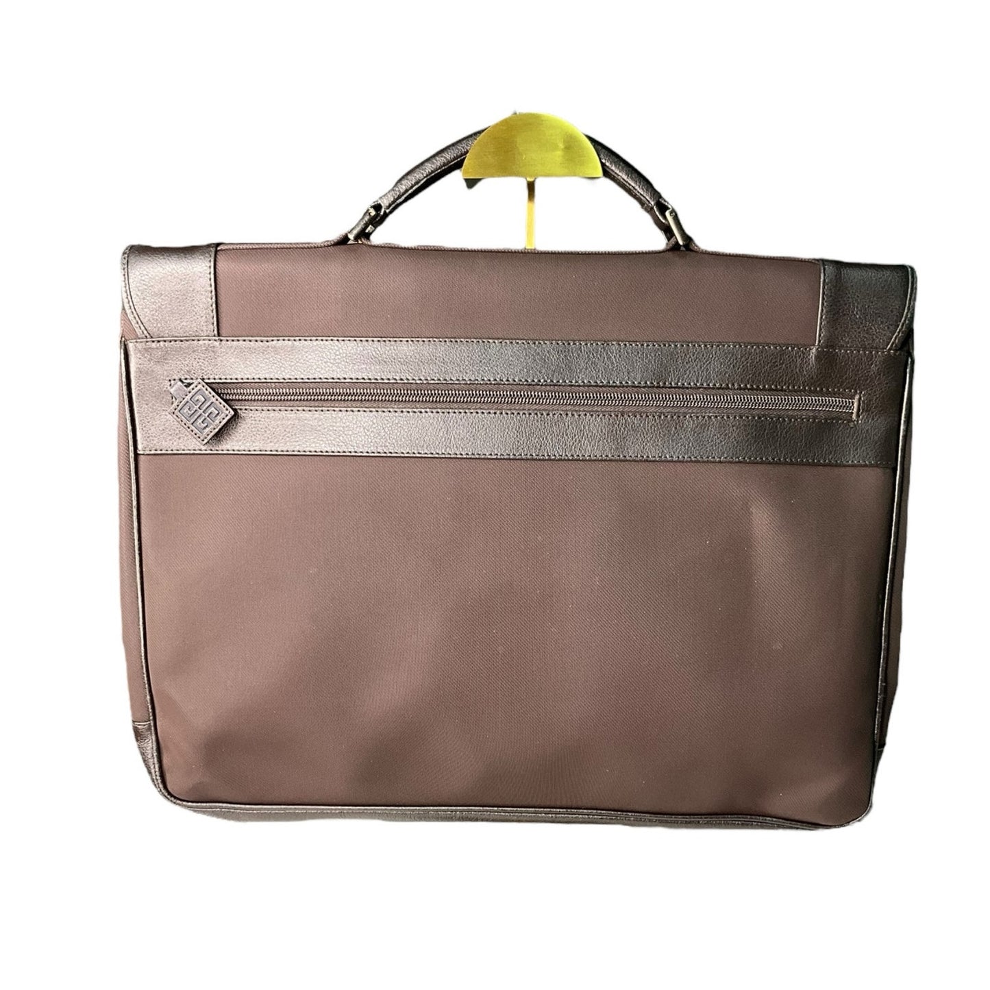 Givenchy Brown Leather Laptop Case