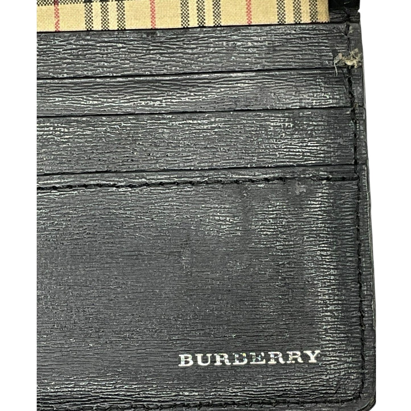 Burberry Black Bifold Card Case