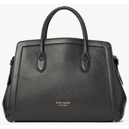 Kate Spade New York Knott Large Satchel Black One