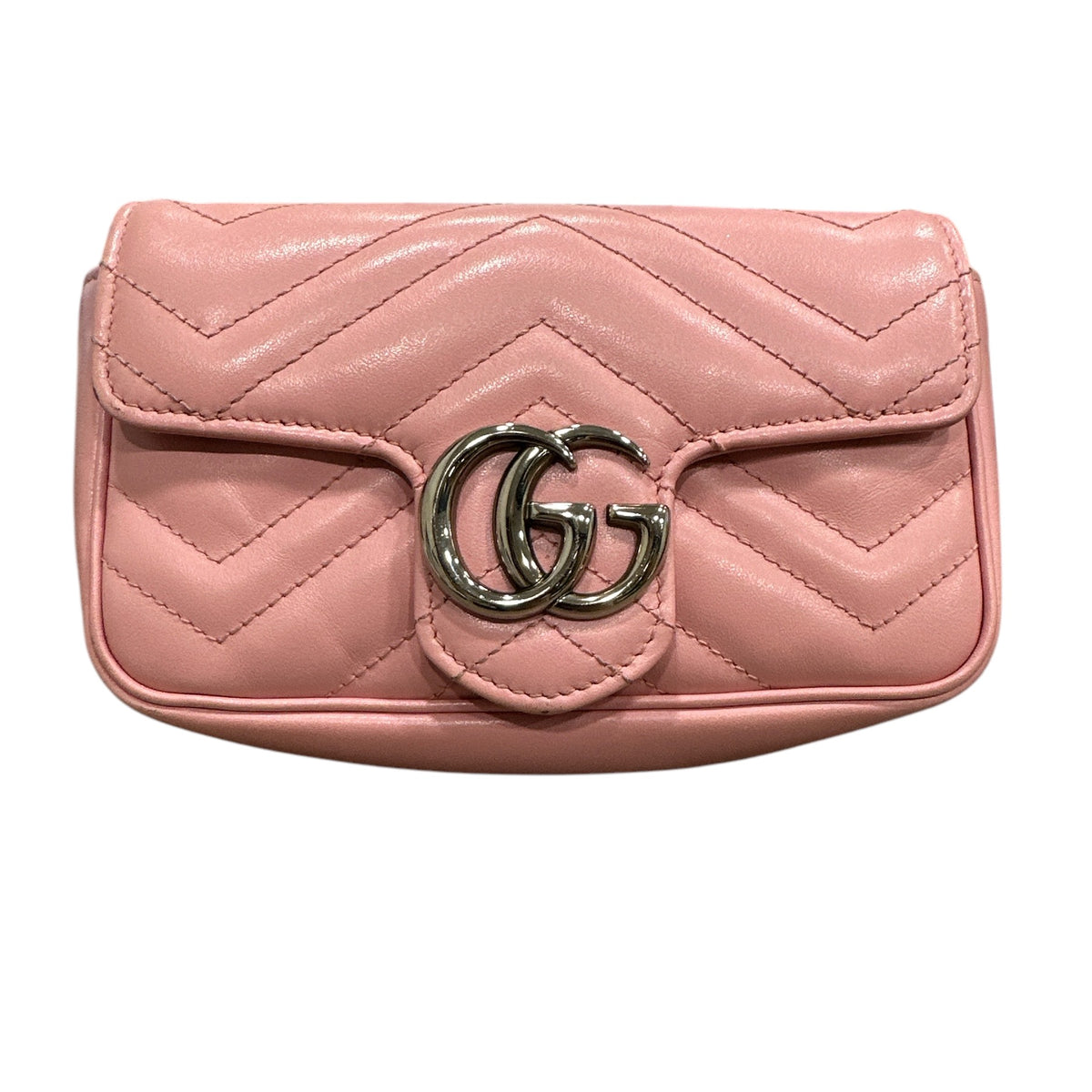 Gucci  Calfskin Matelasse Super Mini - Clairely Amazing