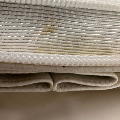 Chanel White Classic Medium Full Flap Bag