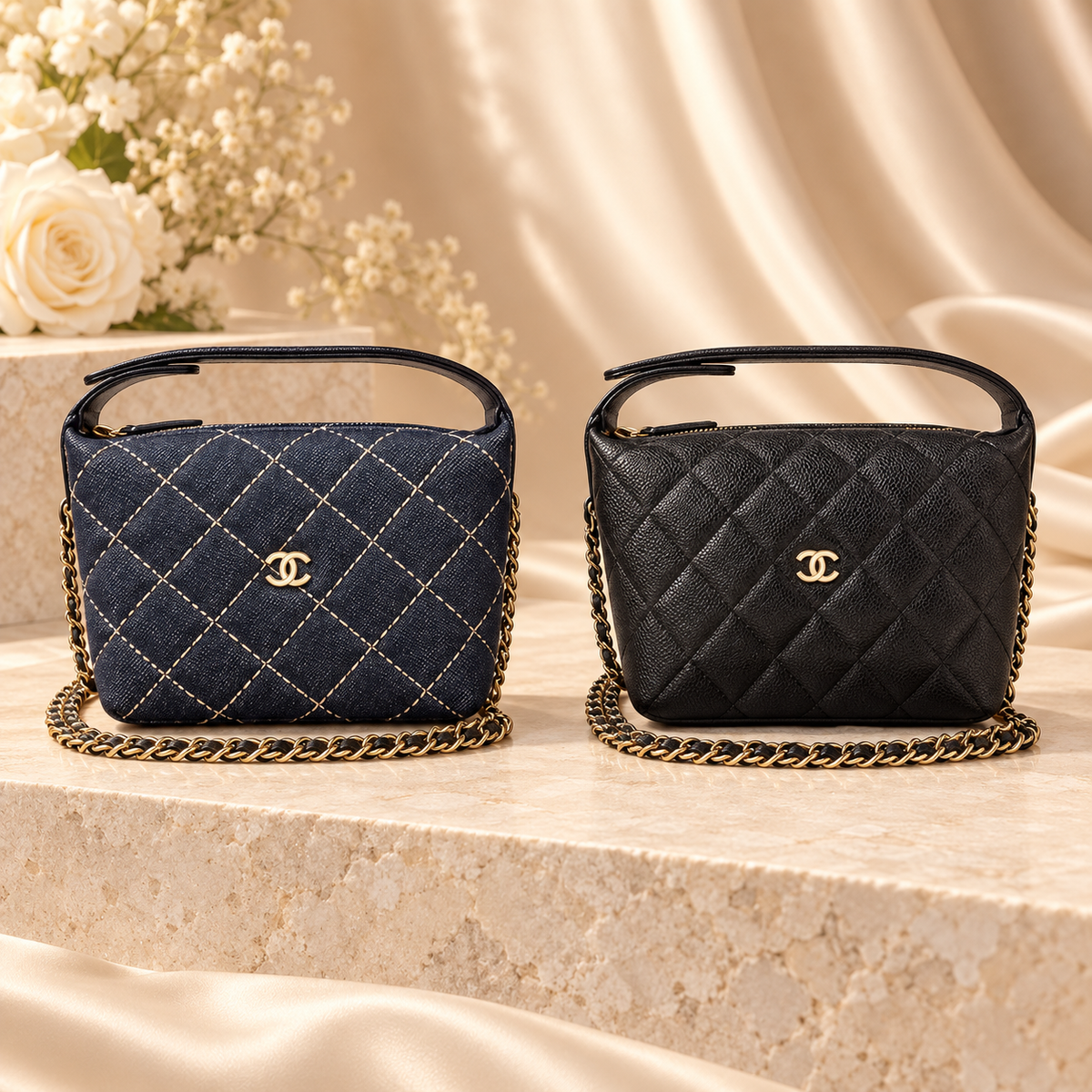 25C Quilted Lunch Box Mini Crossbody Bag – GWP Item