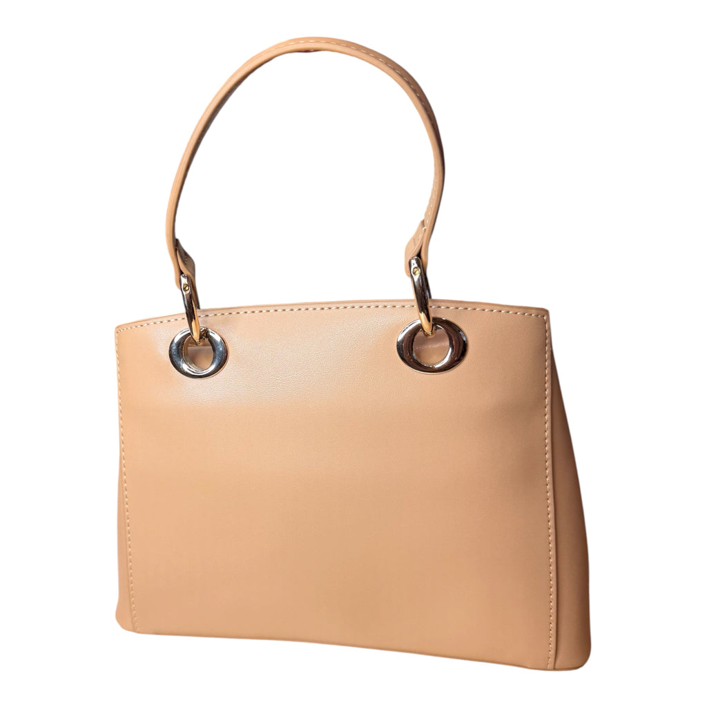 Premium Leather Bow Top Handle Bag | Elegant Designer-Inspired Satchel