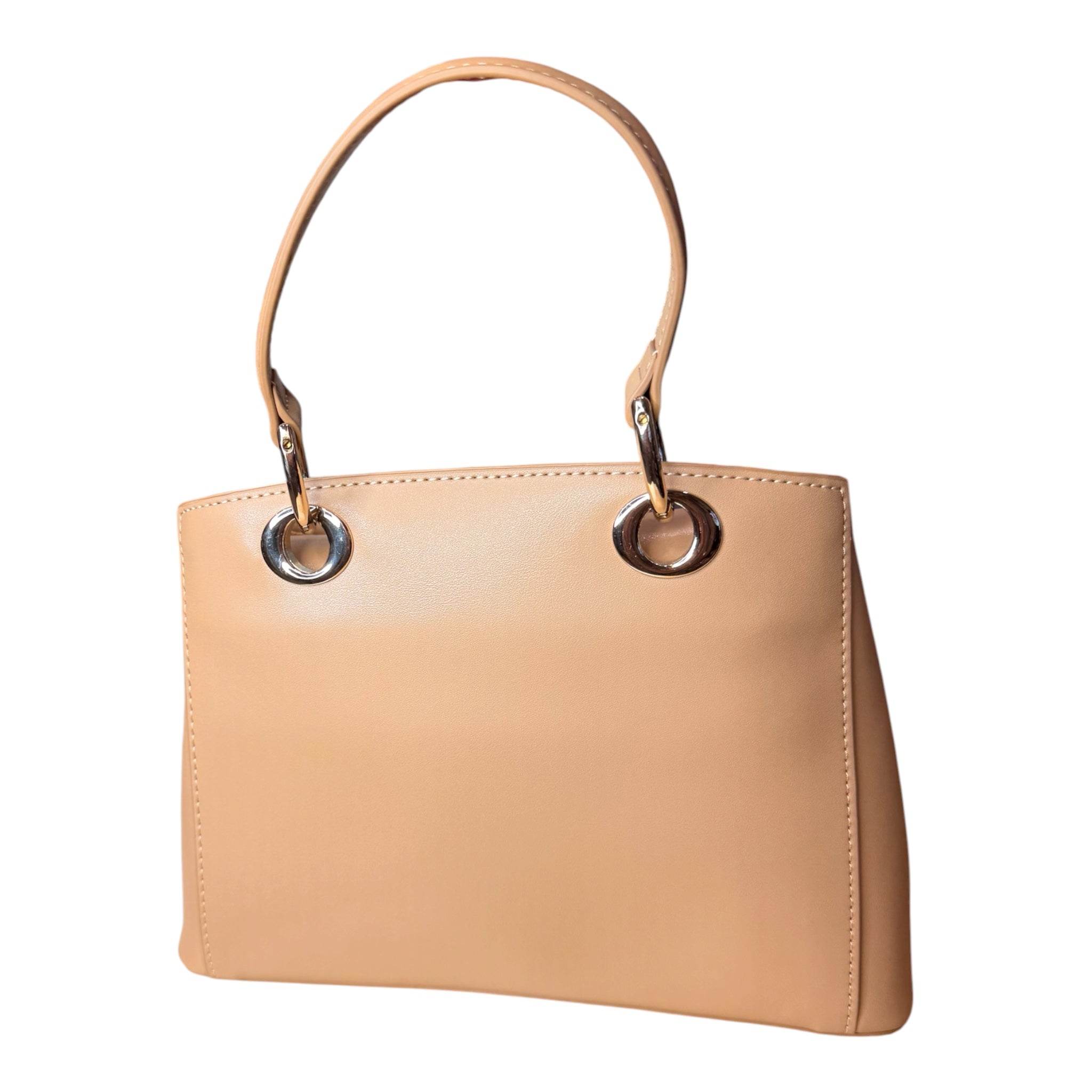 Premium Leather Bow Top Handle Bag | Elegant Designer-Inspired Satchel