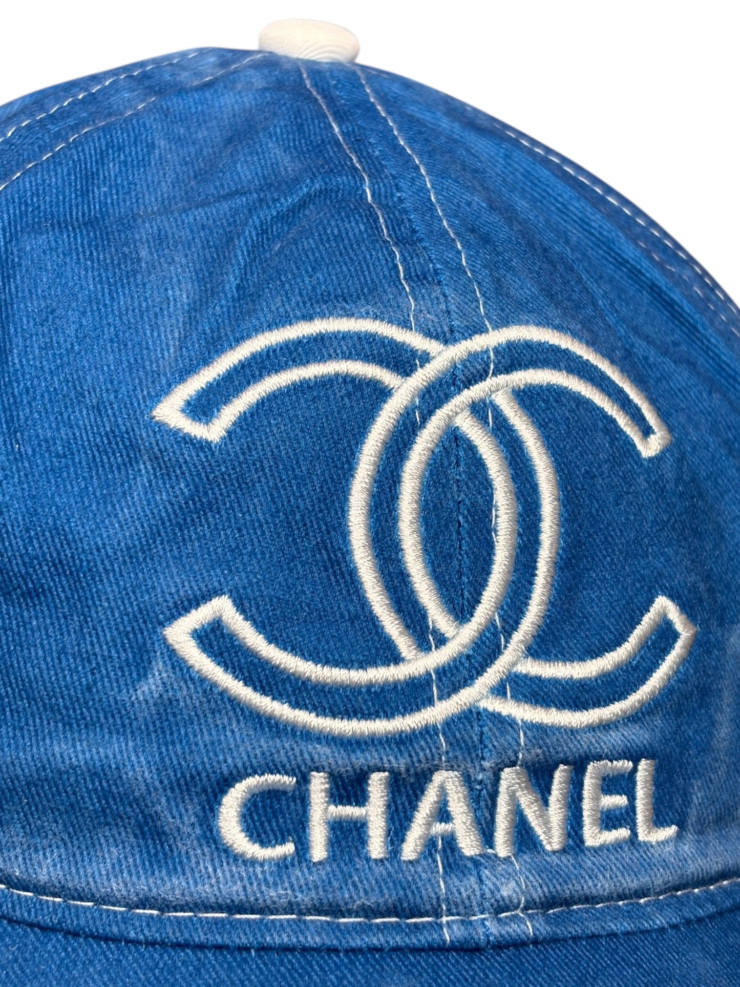 Fashion Logo Baseball Cap – Denim Style