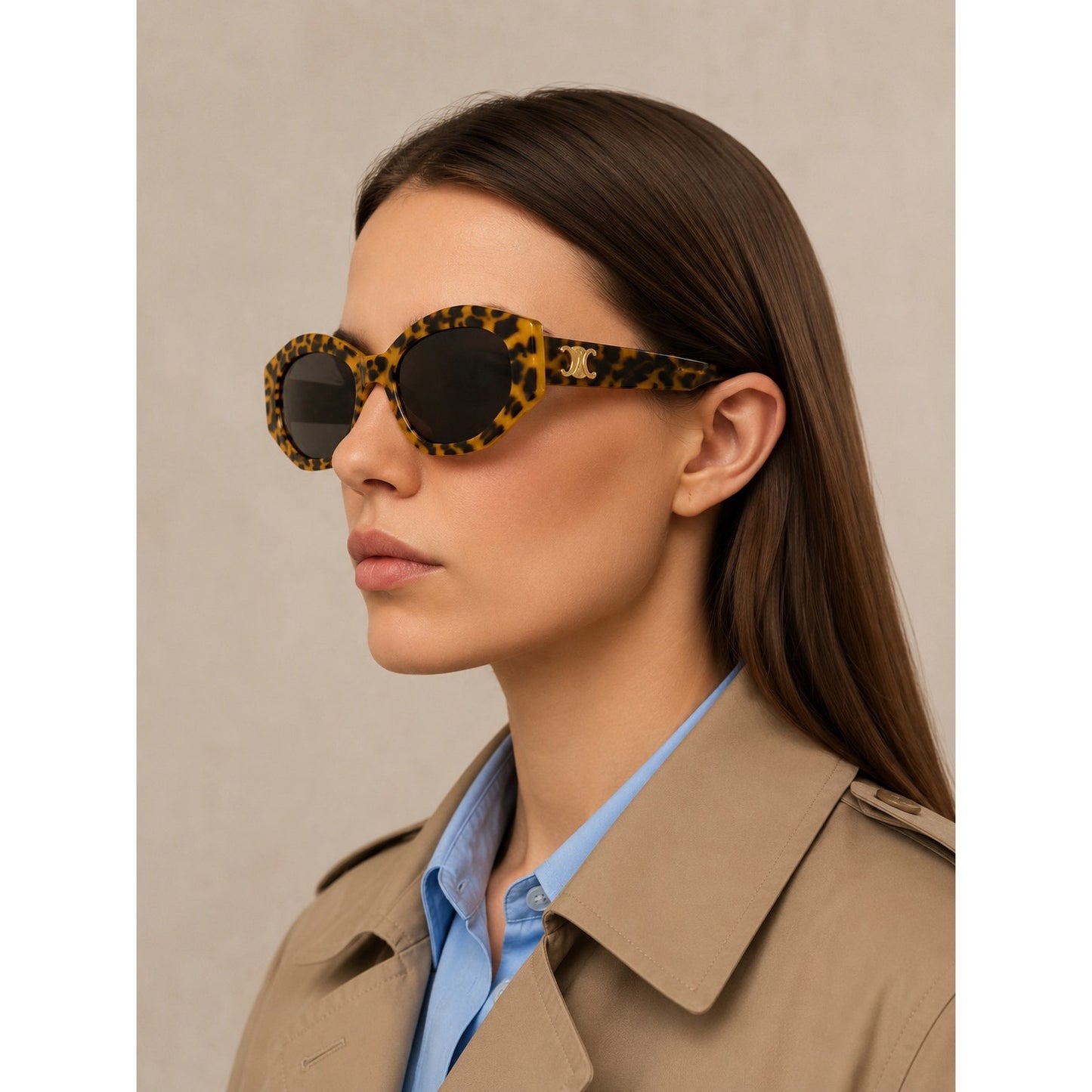 Authentic CELINE Triomphe Demo Sunglasses