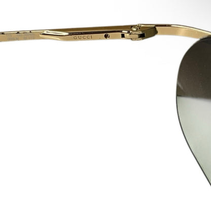 Gucci Sunglasses Green - Gold
