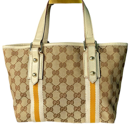 Gucci Sherry Line Canvas Small Handbag