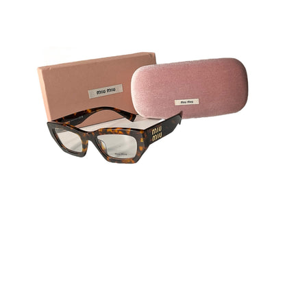 Miu Miu Tortoise Women Eye Glasses 03XV