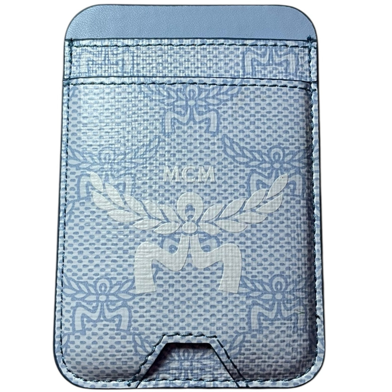 MCM Light Blue Himmel Card Case