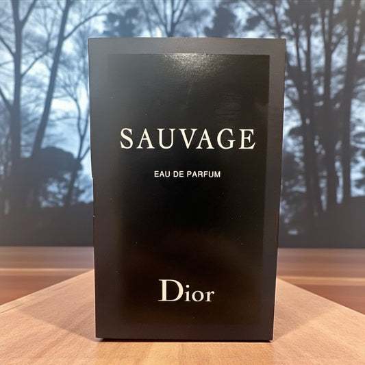 Dior Sauvage Eau de Parfum Sample Spray (1 ml / 0.03 fl oz) — Authentic Mini Luxury Vial