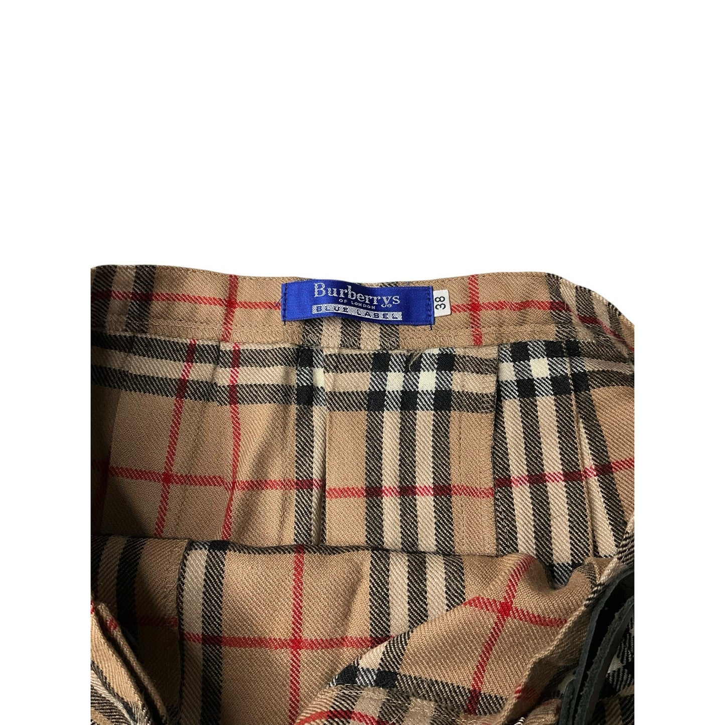 Burberry Novacheck Pleated Skirt