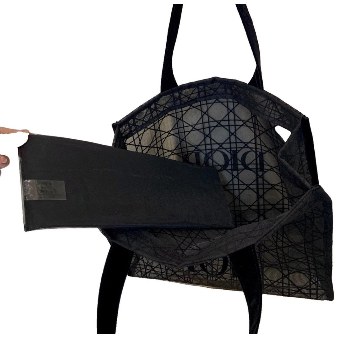 Dior Beauty Black Mesh Tote Bag – (GWP)
