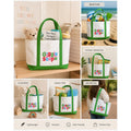 Giggle Scape™ Kids Canvas Tote Bag Bundle | Set of 5