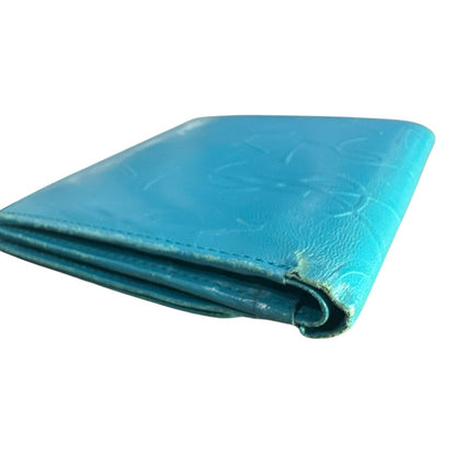 Yves Saint Laurent Turquoise Compact Wallet