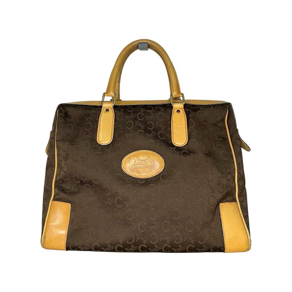 Authentic Celine Boston Bag - Brown