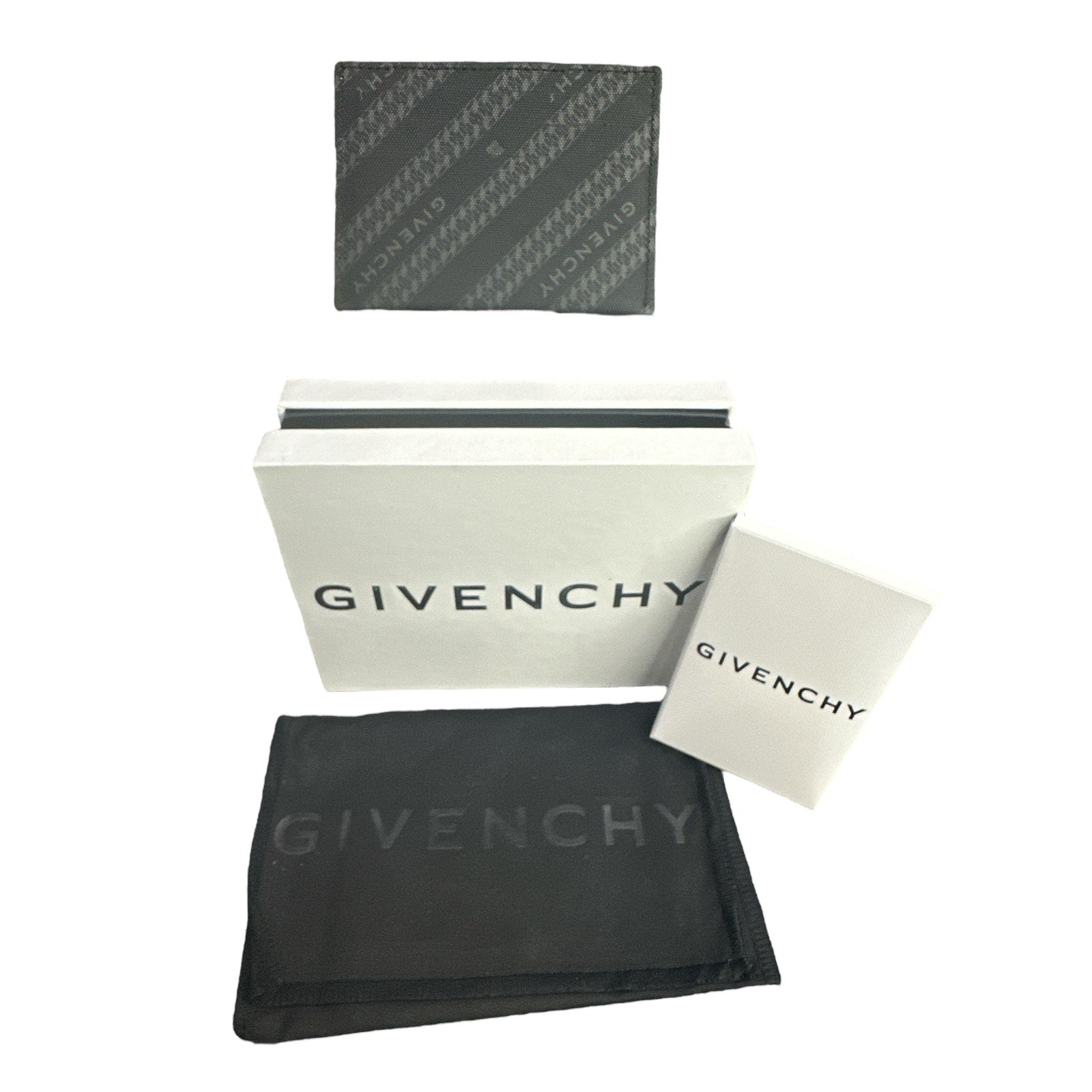 Authentic Pre-Owned Givenchy Logo Card Holder – Black