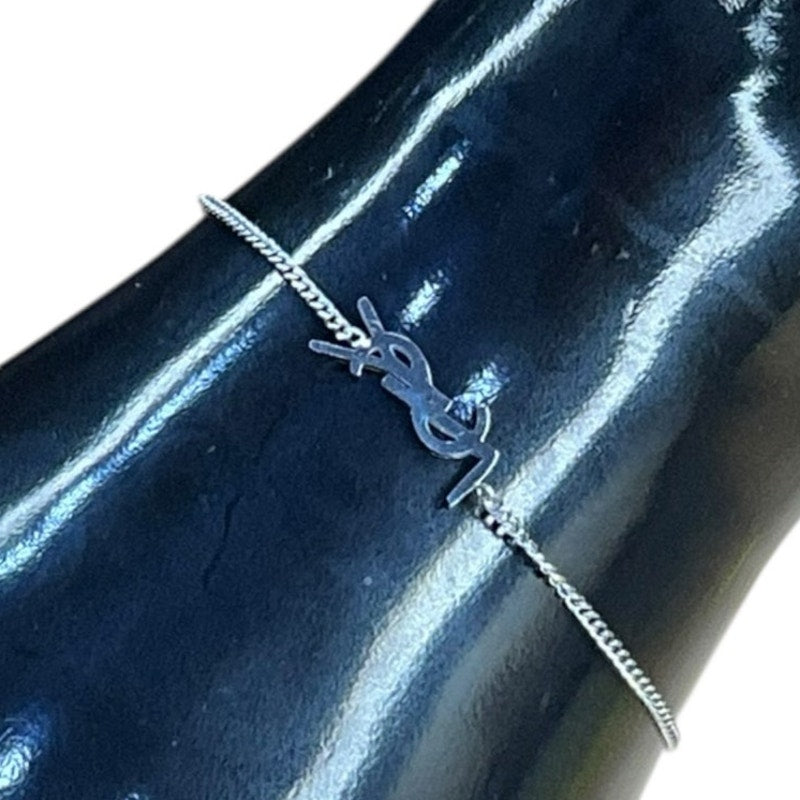 Minimal Silver Tone Chain Bracelet – Delicate & Elegant Design
