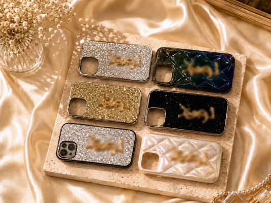 IPhone 15 Luxe Glam Fashion Phone Cases ✨