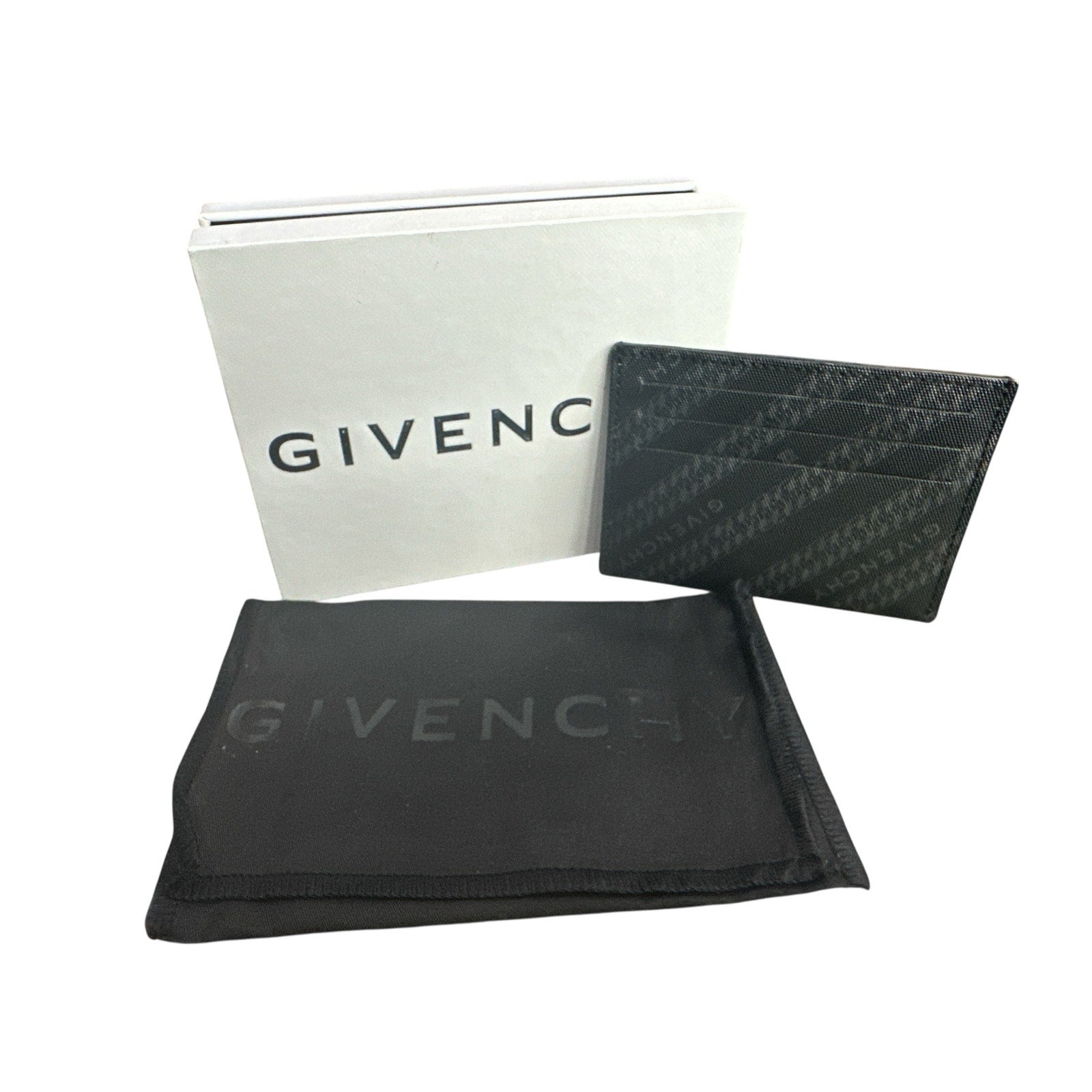 Authentic Pre-Owned Givenchy Logo Card Holder – Black