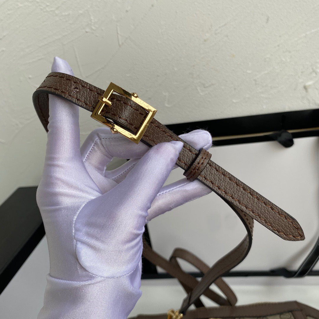 Fashion-Inspired Top Handle Crossbody Satchel – Brown Monogram Style