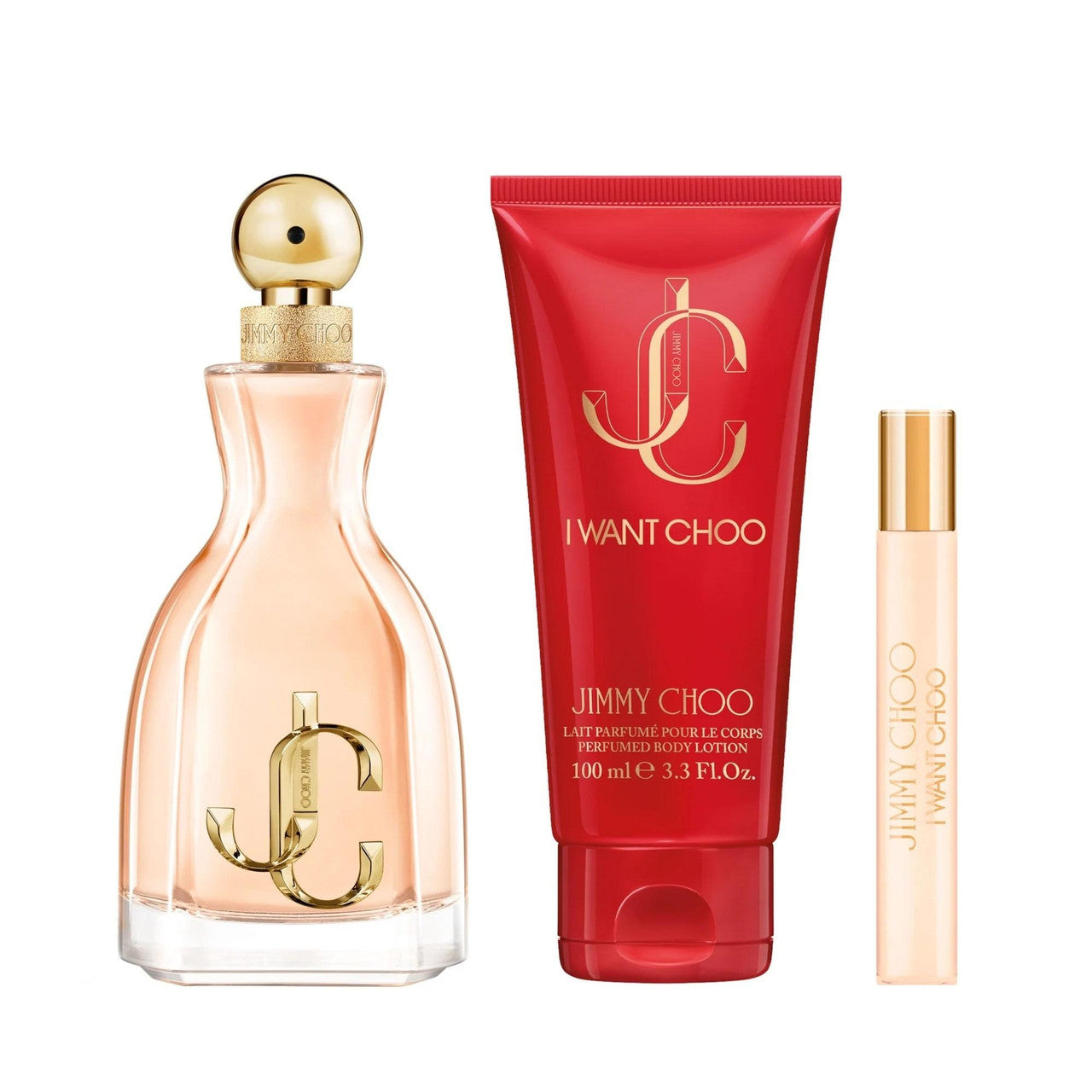 ✔️Jimmy Choo I Want Choo Eau de Parfum Gift Set 100 ml - 3.3 fl.oz - Authentic