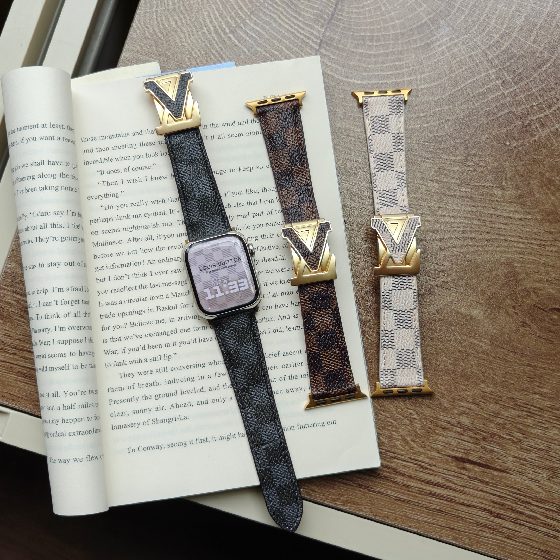 Fashion Luxe-Inspired Smart Watch Band