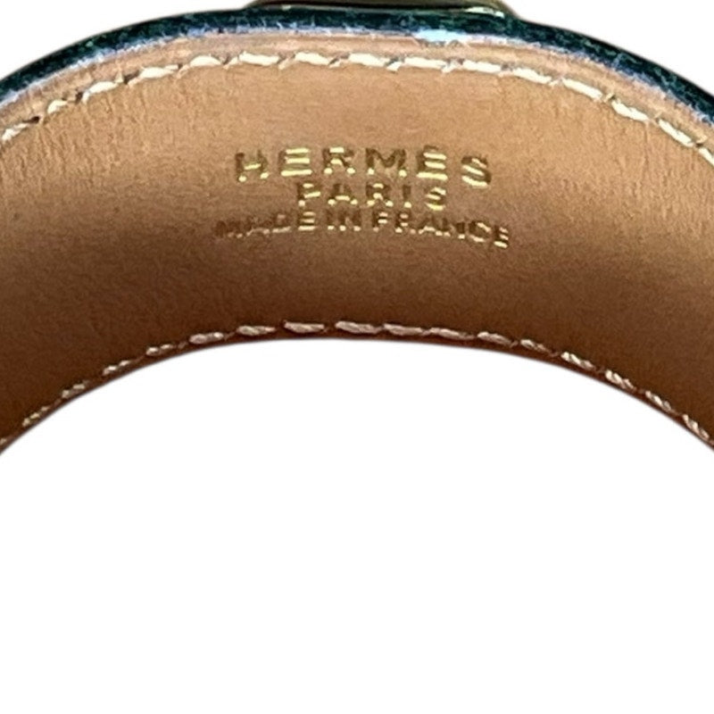Hermes Green Medor Wrap Bracelet