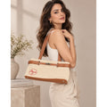 Hermès P'tit Arcon Shopping Bag with Matching Pouch | GWP Exclusive Canvas Shopper