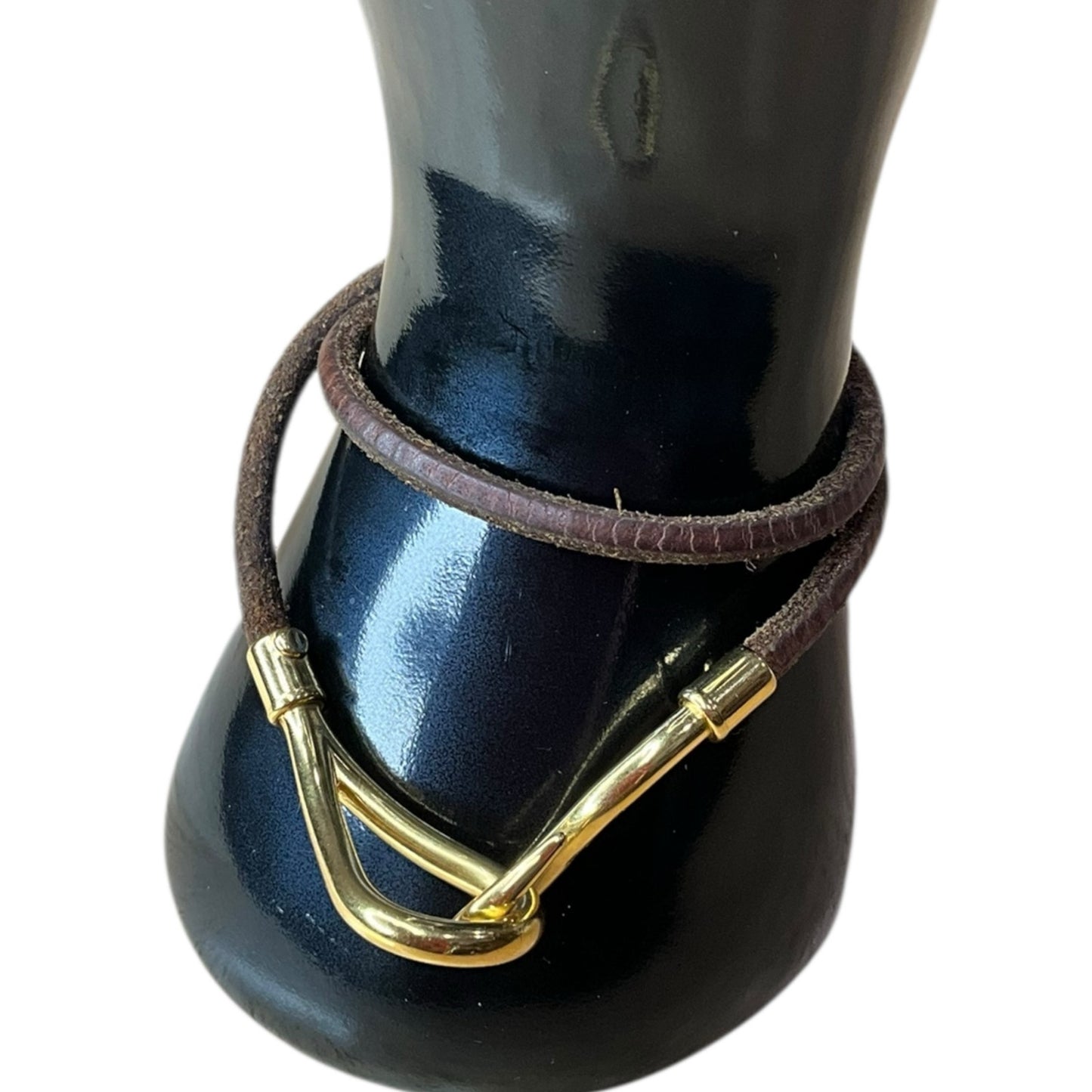 Hermes jumbo leather bracelet