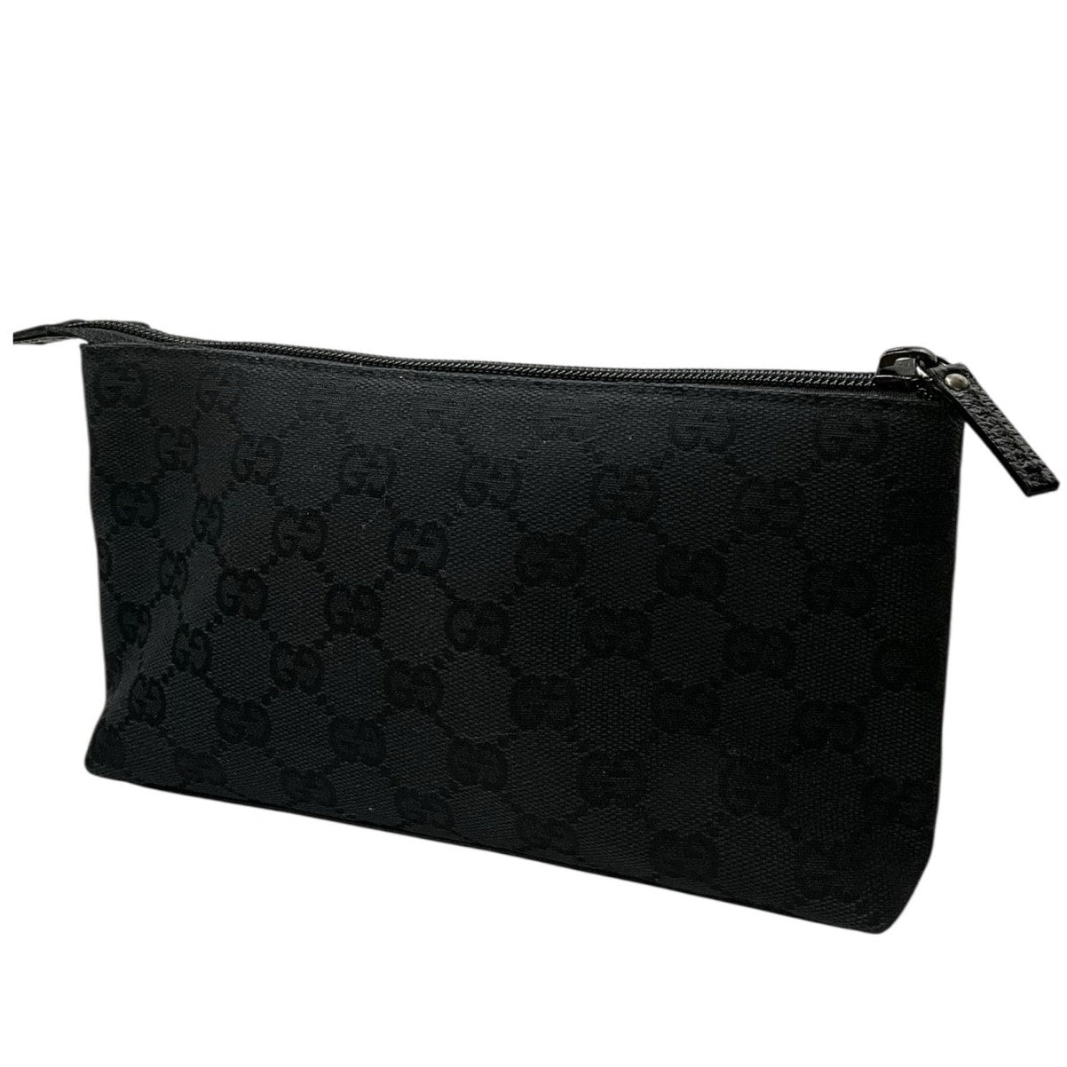 Gucci Black Canvas Pouch