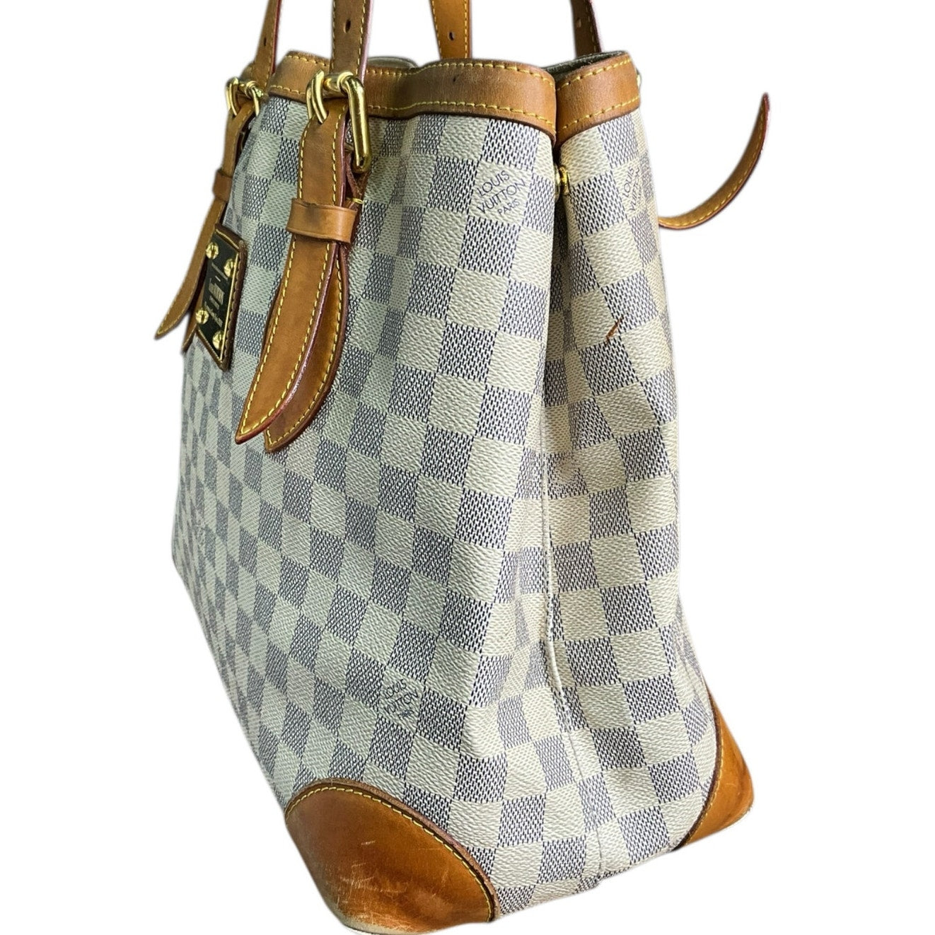 Louis Vuitton Damier Azur Hampstead MM tote bag