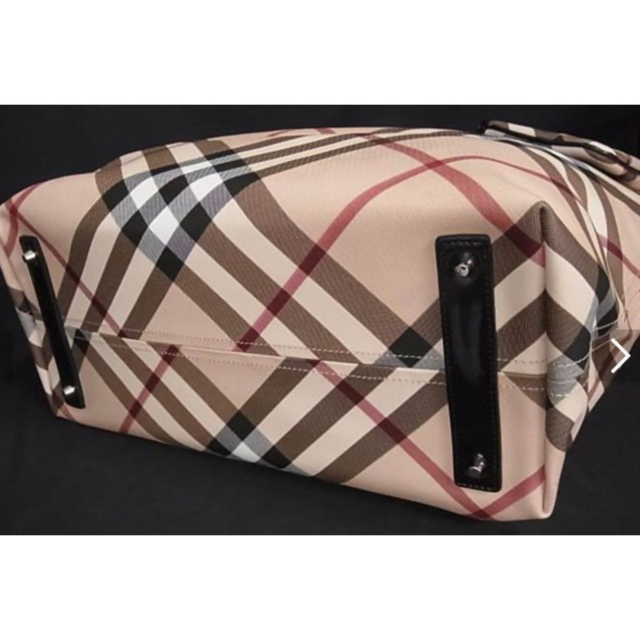 Burberry Check Pattern Tote