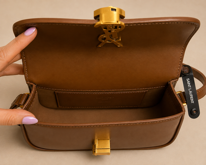 💎 Premium Fashion Shoulder Bag – Caramel Brown