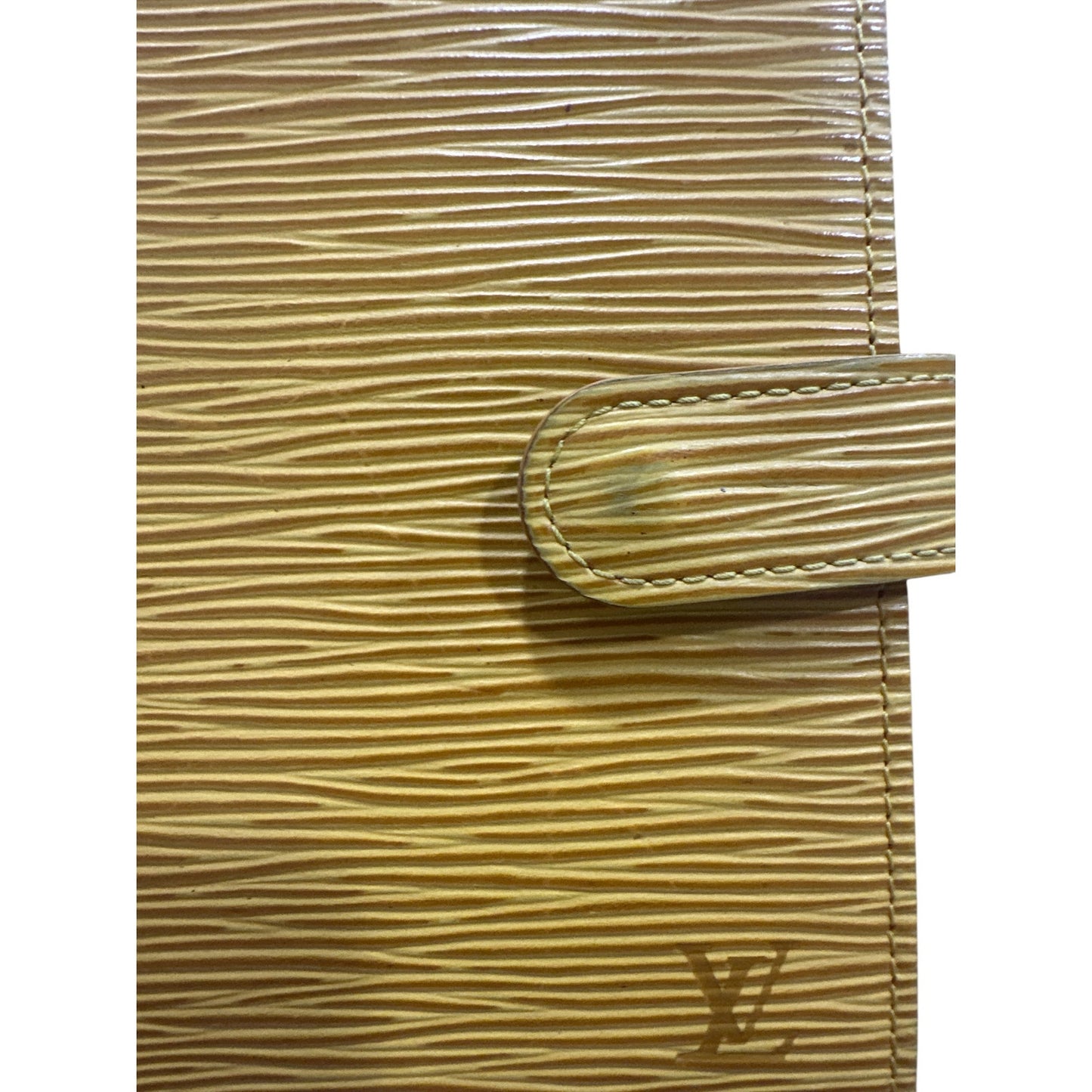 Louis Vuitton Yellow Agenda Wallet
