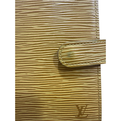 Louis Vuitton Yellow Agenda Wallet