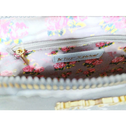 Betsey Johnson Women's XO Anaya Crossbody with Scarf and Chain Strap Handbag