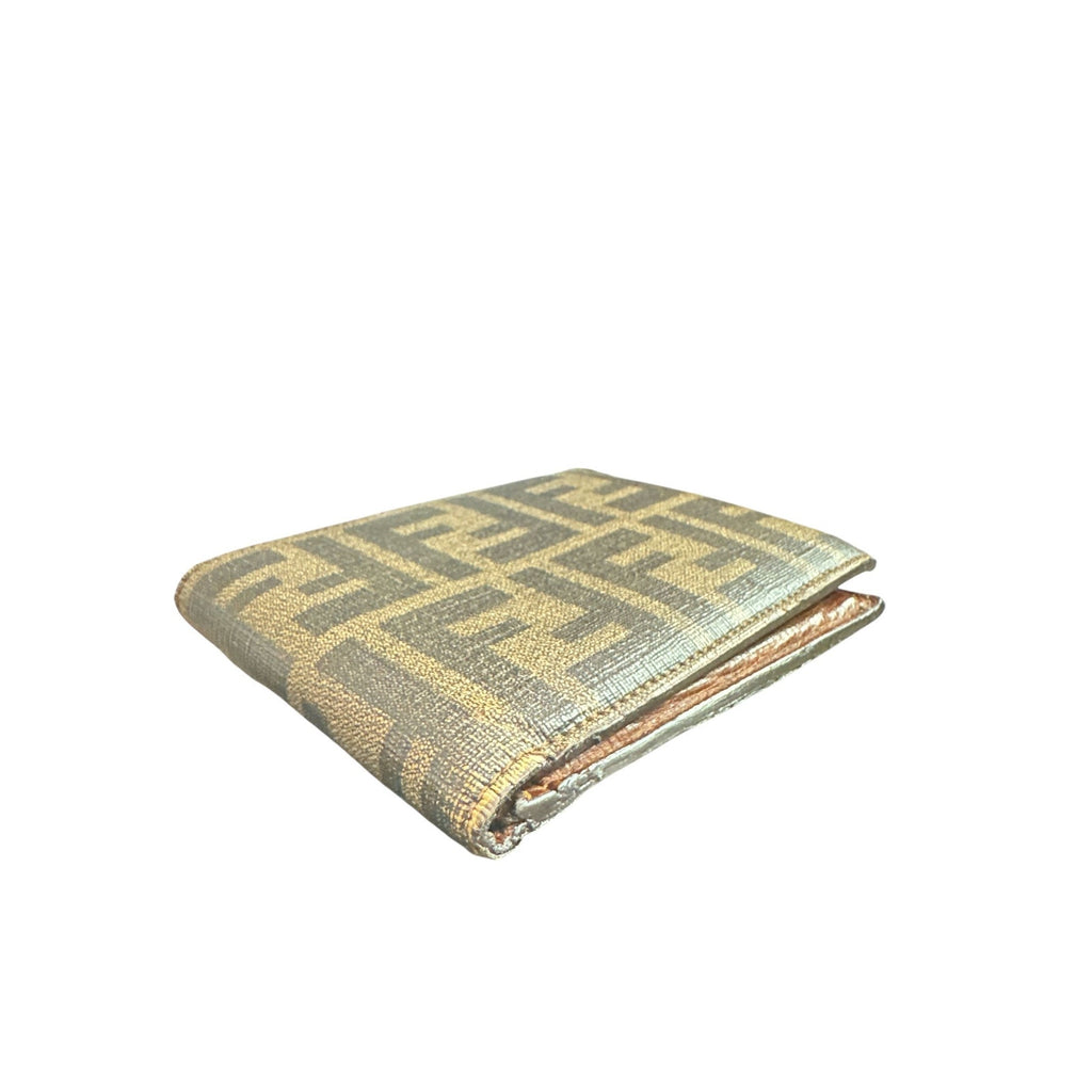 Authentic Fendi FF Zucca Trifold Wallet – Made in Italy