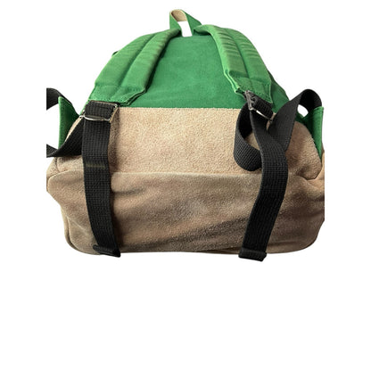 Vivienne Westwood Anglomania green canvas backpack